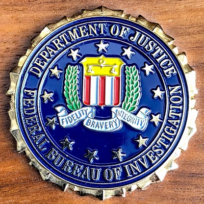 FBI Name Plate Seal